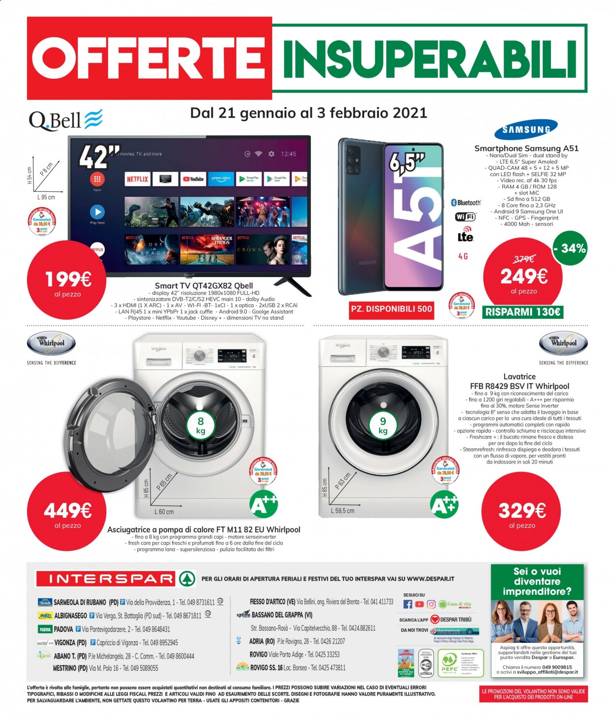 Volantino Interspar - 21/1/2021 - 3/2/2021. Pagina 40