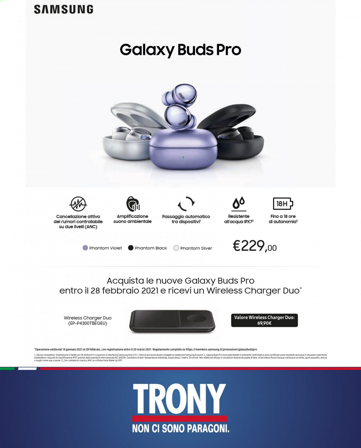 Volantino Trony - 22/1/2021 - 7/2/2021. Pagina 10