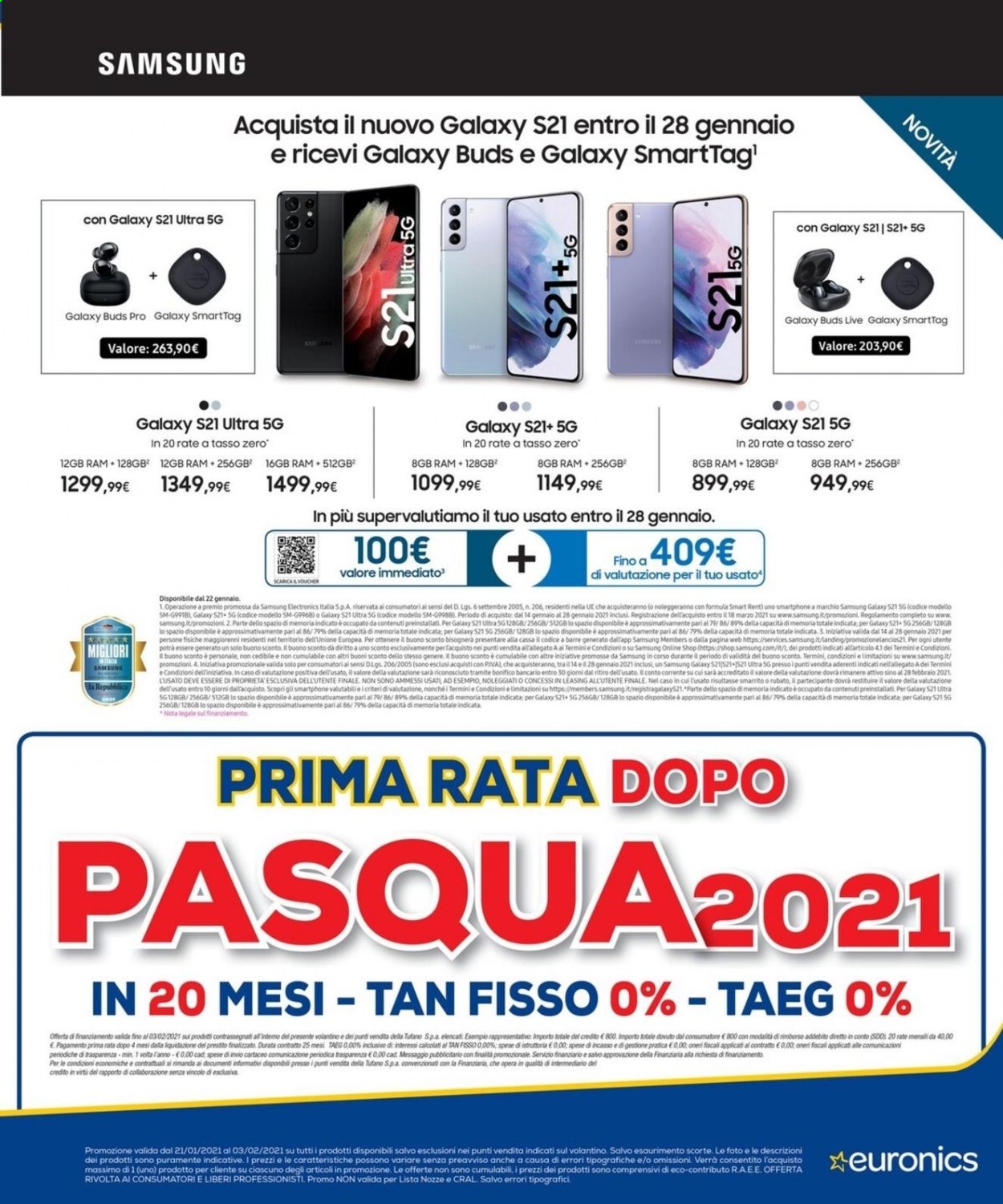 Volantino Euronics - 21/1/2021 - 3/2/2021. Pagina 7