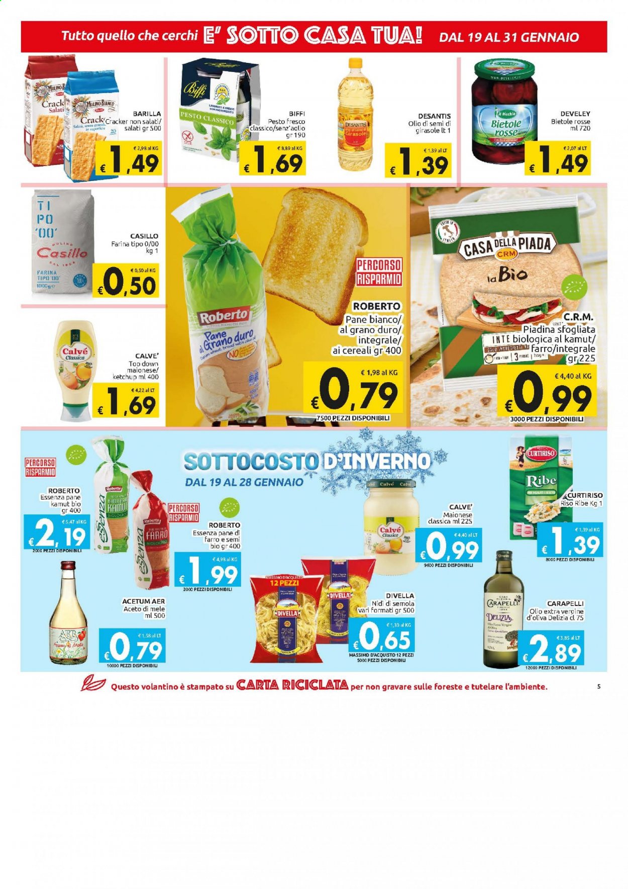 Volantino Carrefour - 19/1/2021 - 28/1/2021. Pagina 5