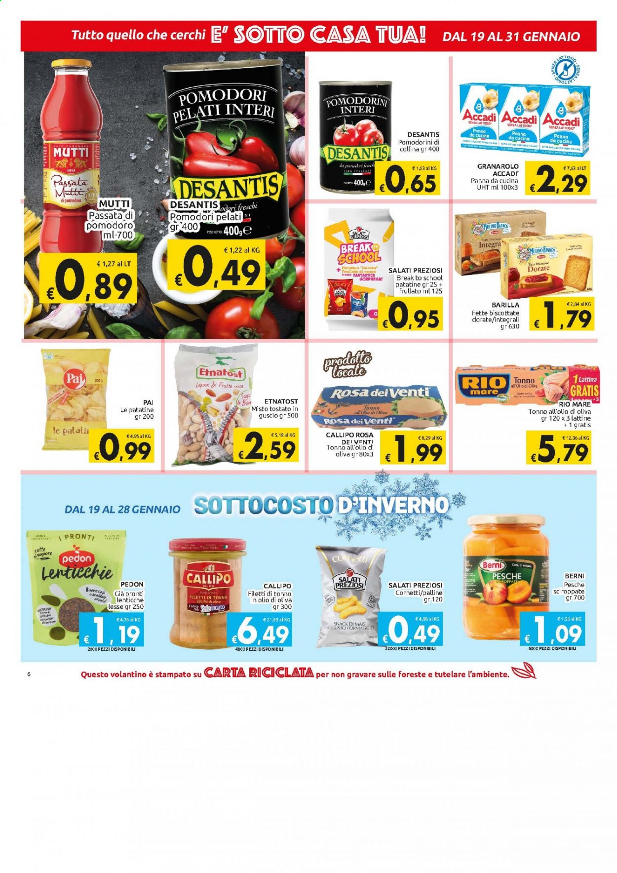 Volantino Carrefour - 19/1/2021 - 28/1/2021. Pagina 6