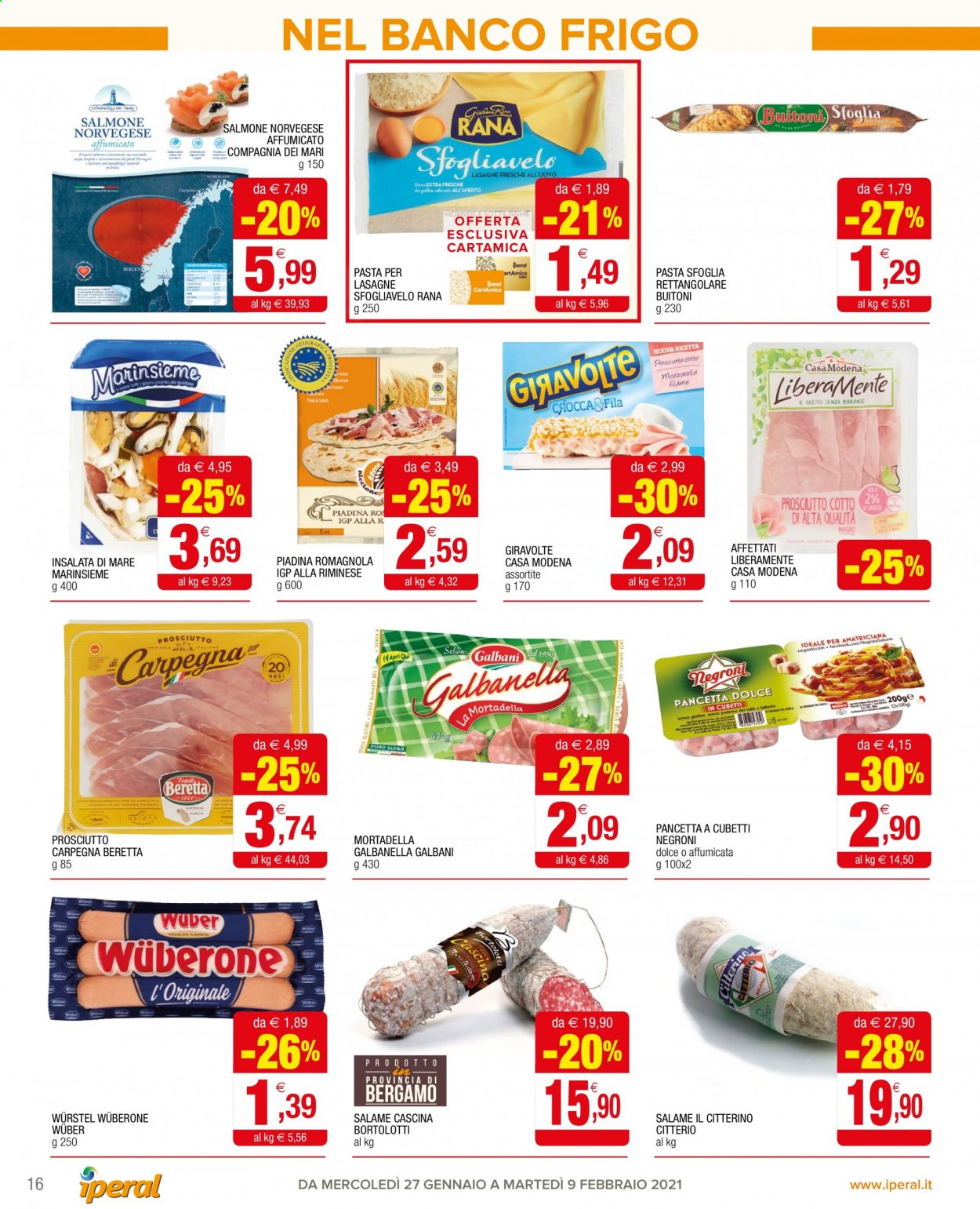 Volantino Iperal - 27/1/2021 - 9/2/2021. Pagina 16