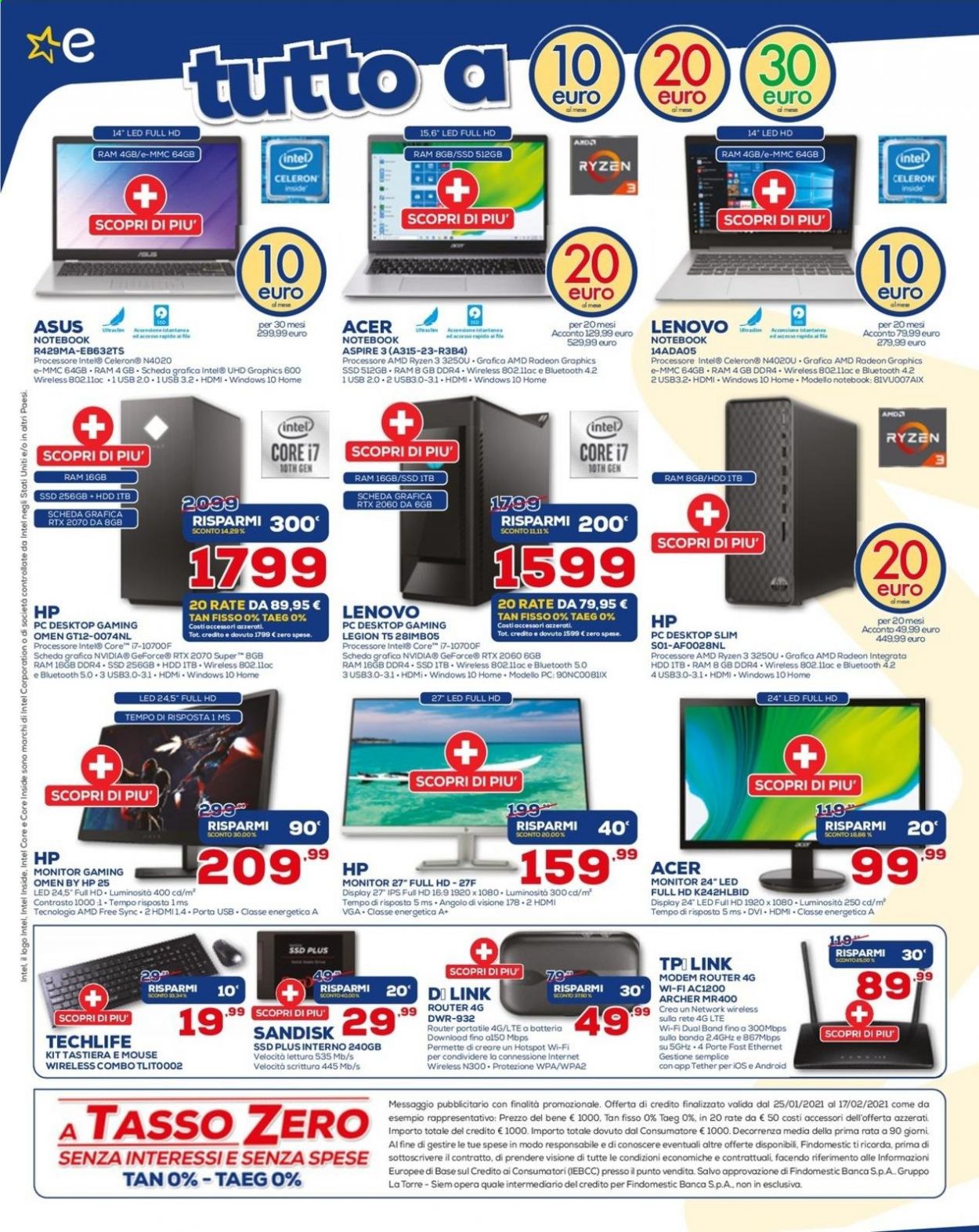 Volantino Euronics - 25/1/2021 - 17/2/2021. Pagina 4