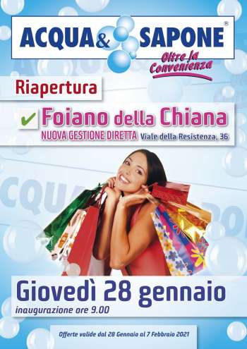 Volantino Acqua & Sapone - 28.1.2021 - 7.2.2021.
