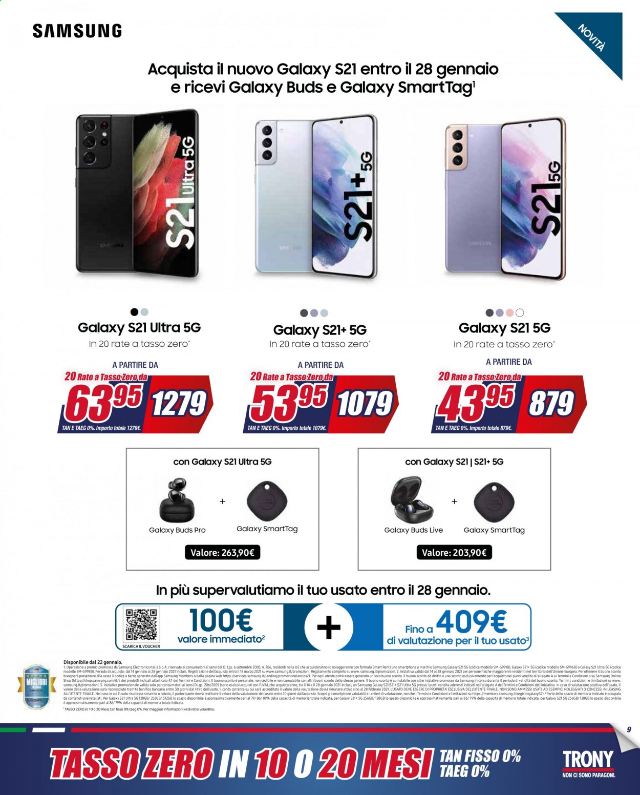 Volantino Trony - 28/1/2021 - 10/2/2021. Pagina 9