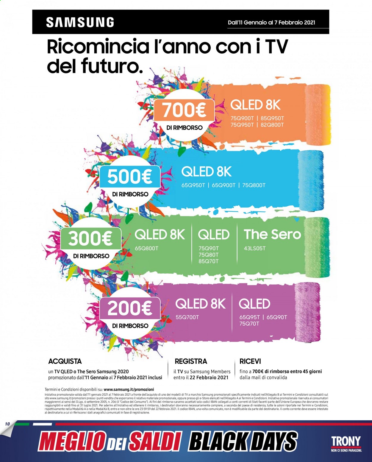 Volantino Trony - 28/1/2021 - 10/2/2021. Pagina 10