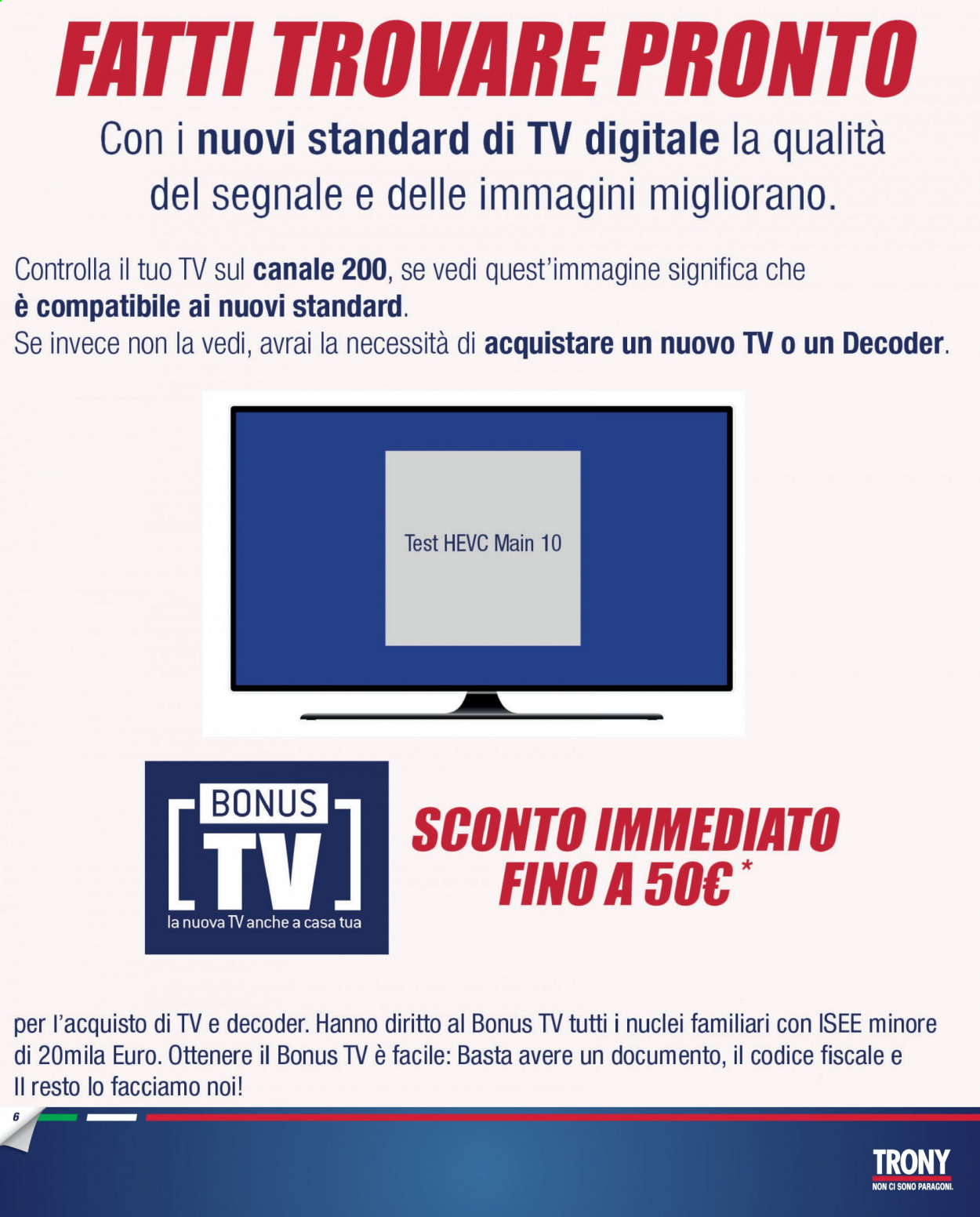 Volantino Trony - 28/1/2021 - 10/2/2021. Pagina 6