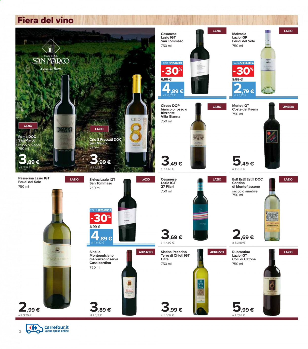 Volantino Carrefour - 28/1/2021 - 10/2/2021. Pagina 2