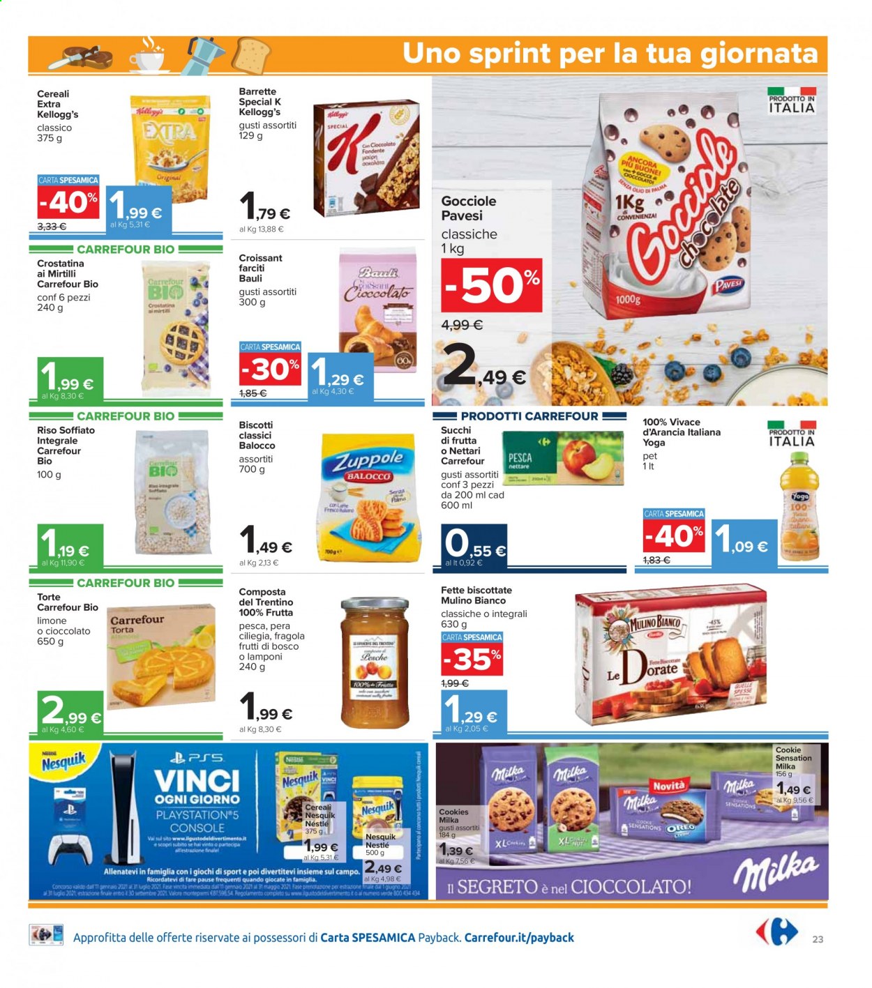 Volantino Carrefour - 28/1/2021 - 10/2/2021. Pagina 23