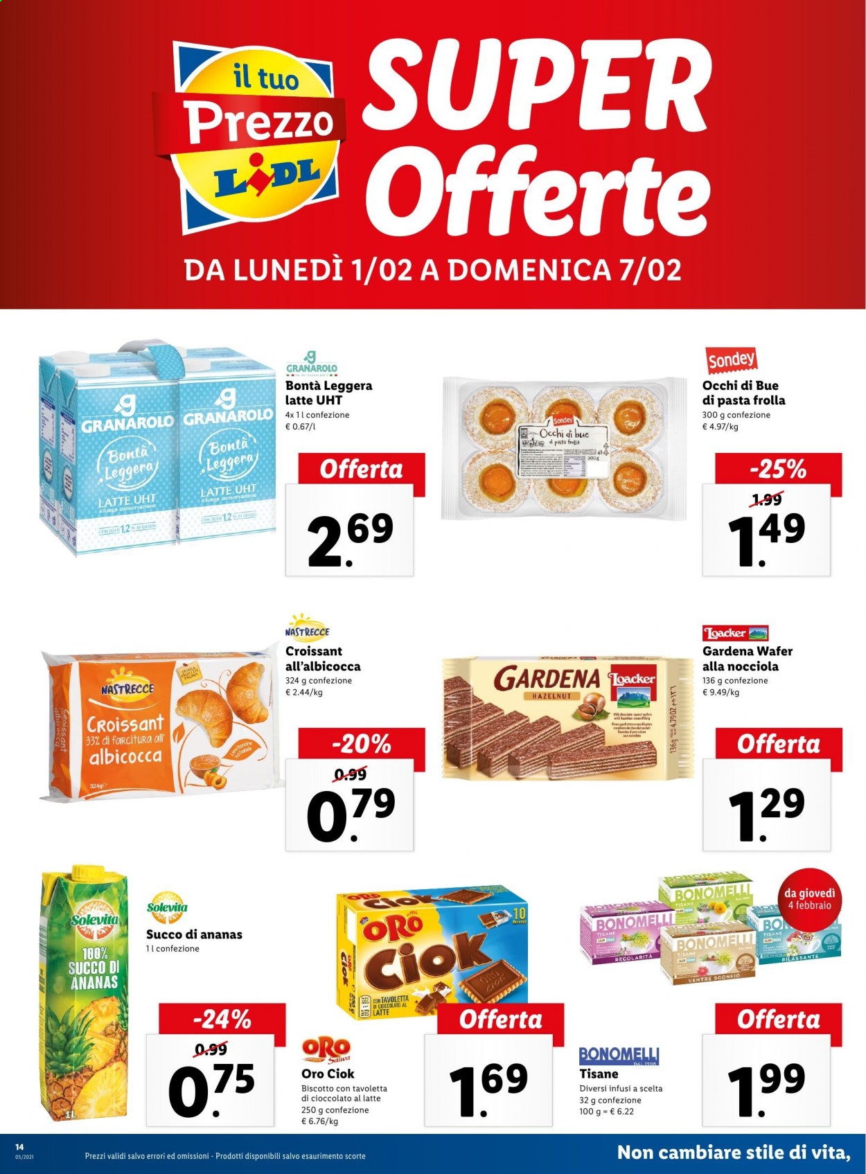 Volantino Lidl - 1/2/2021 - 7/2/2021. Pagina 14