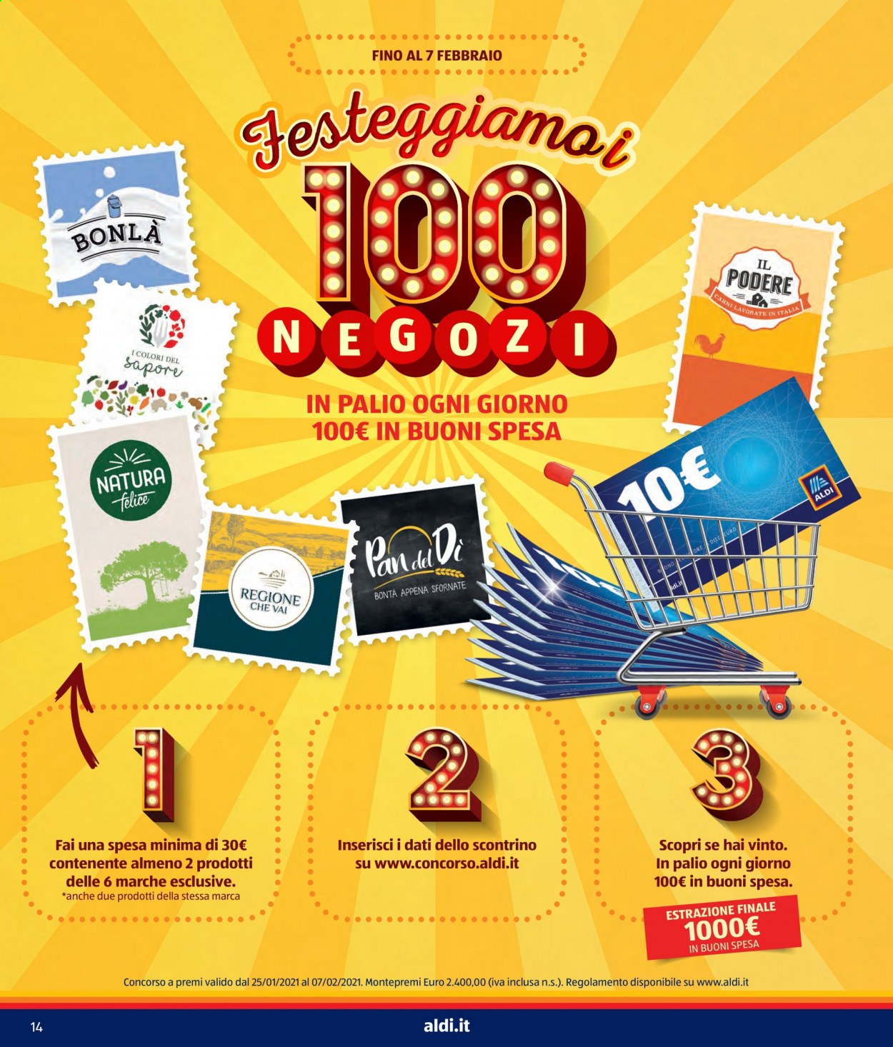 Volantino Aldi - 1/2/2021 - 7/2/2021. Pagina 14