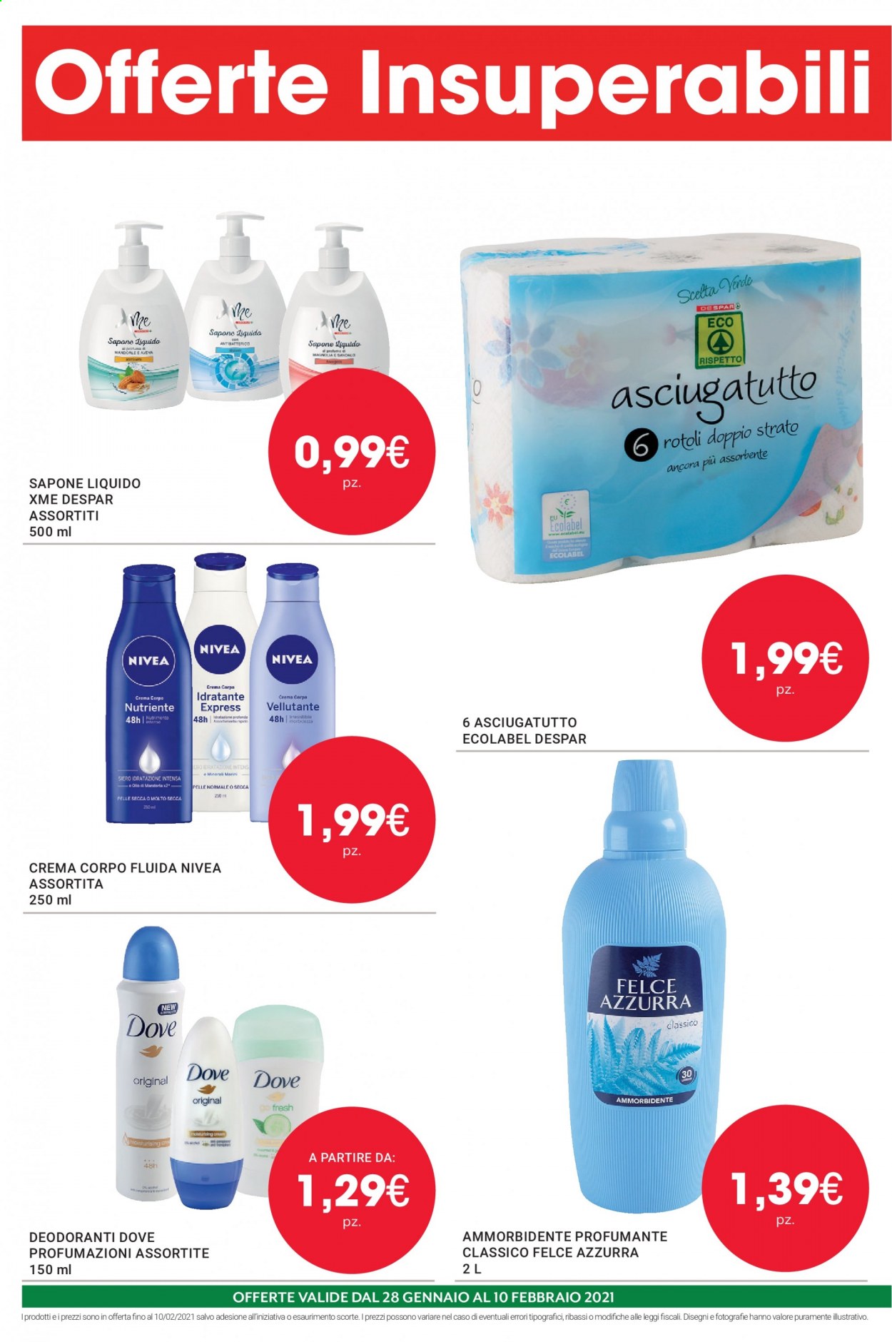 Volantino Despar - 28/1/2021 - 10/2/2021. Pagina 14