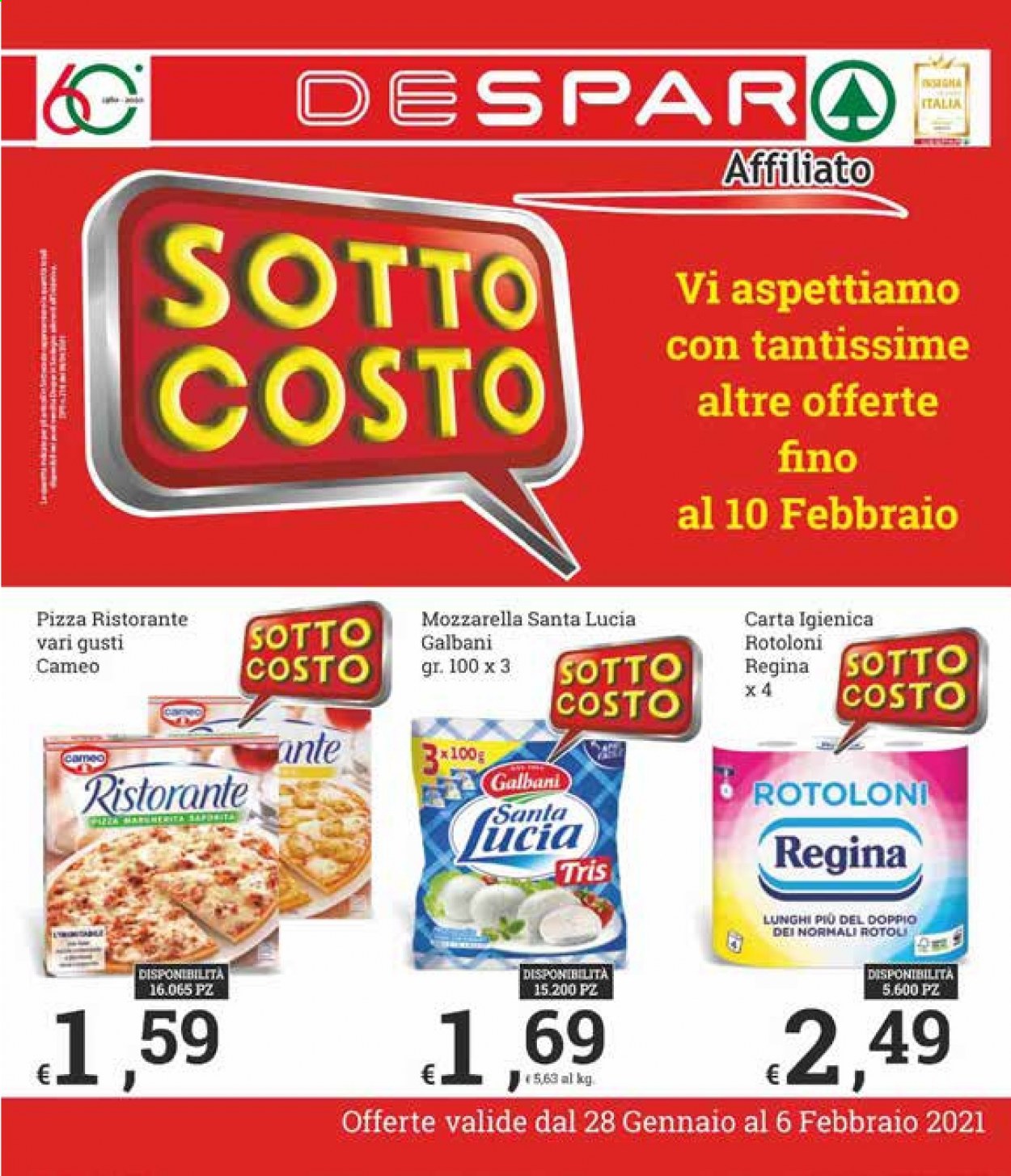 Volantino Despar - 28/1/2021 - 10/2/2021. Pagina 1
