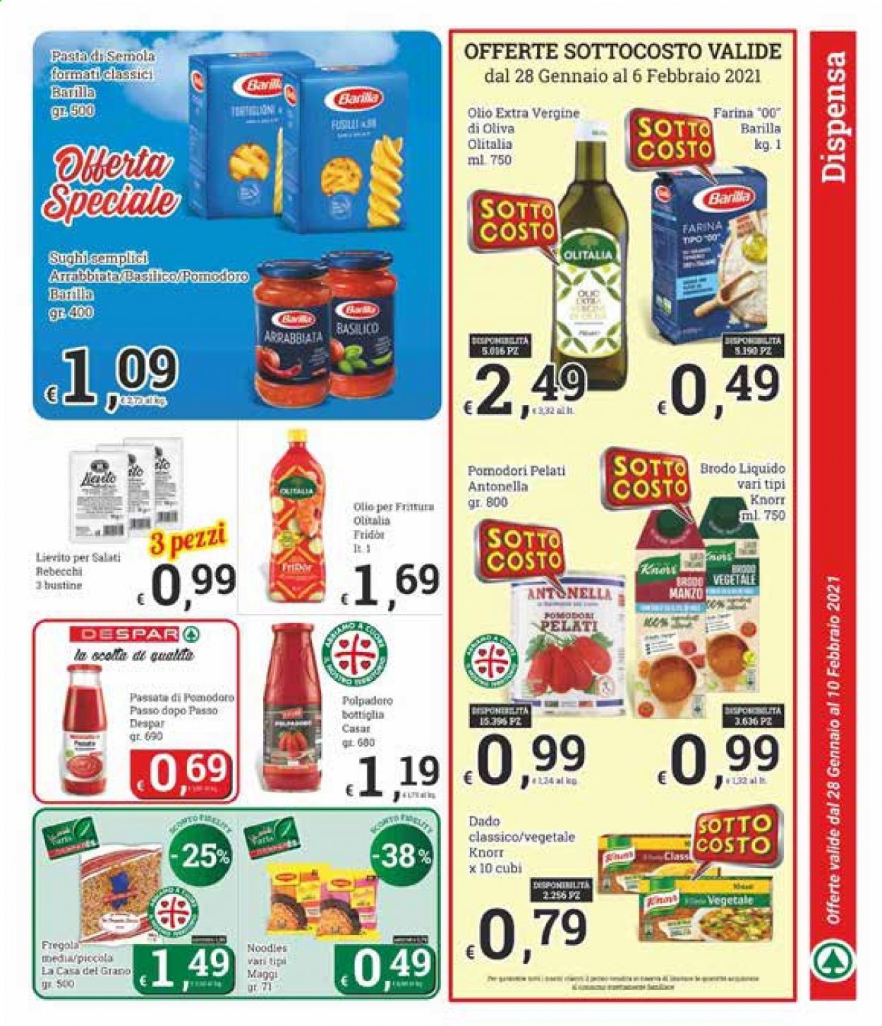 Volantino Despar - 28/1/2021 - 10/2/2021. Pagina 7
