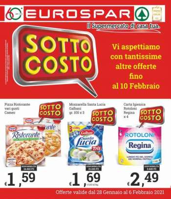 Volantino Eurospar - 28.1.2021 - 10.2.2021.