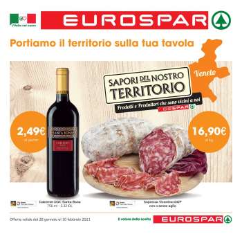 Volantino Eurospar - 28.1.2021 - 10.2.2021.