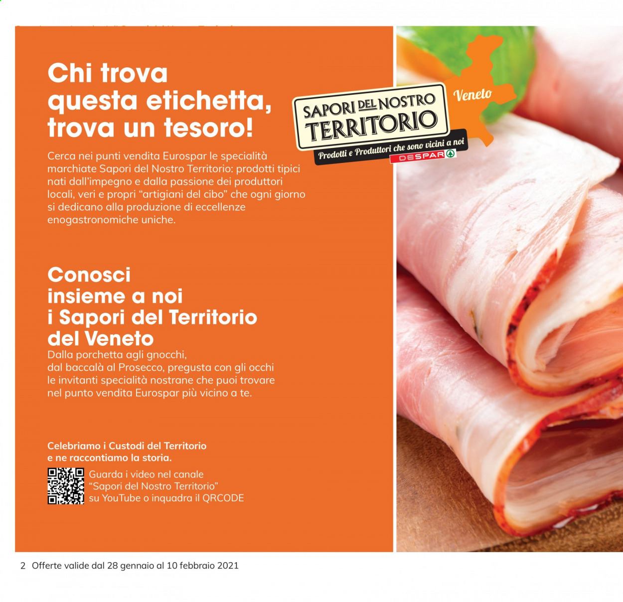 Volantino Eurospar - 28/1/2021 - 10/2/2021. Pagina 2