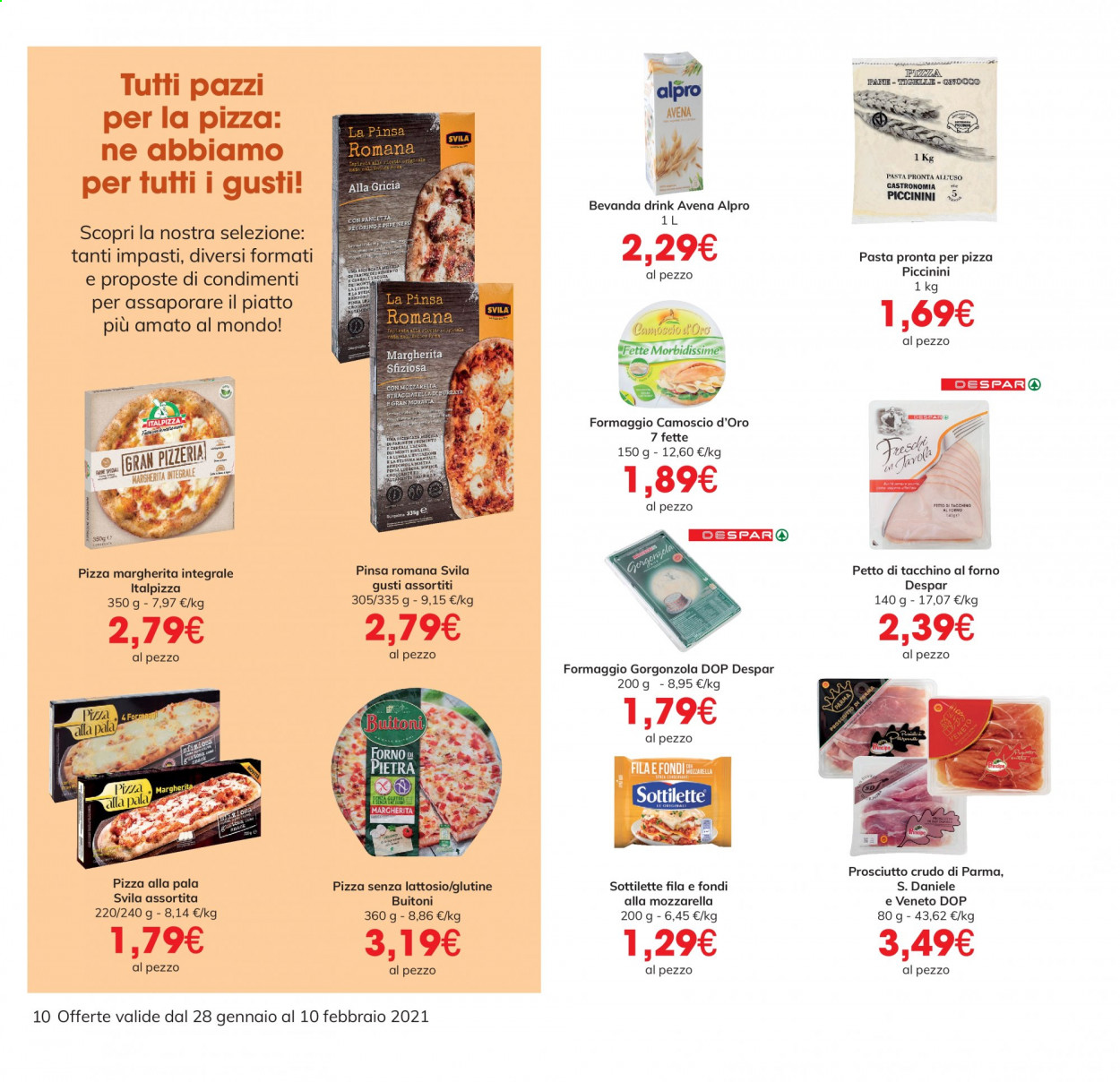 Volantino Eurospar - 28/1/2021 - 10/2/2021. Pagina 10