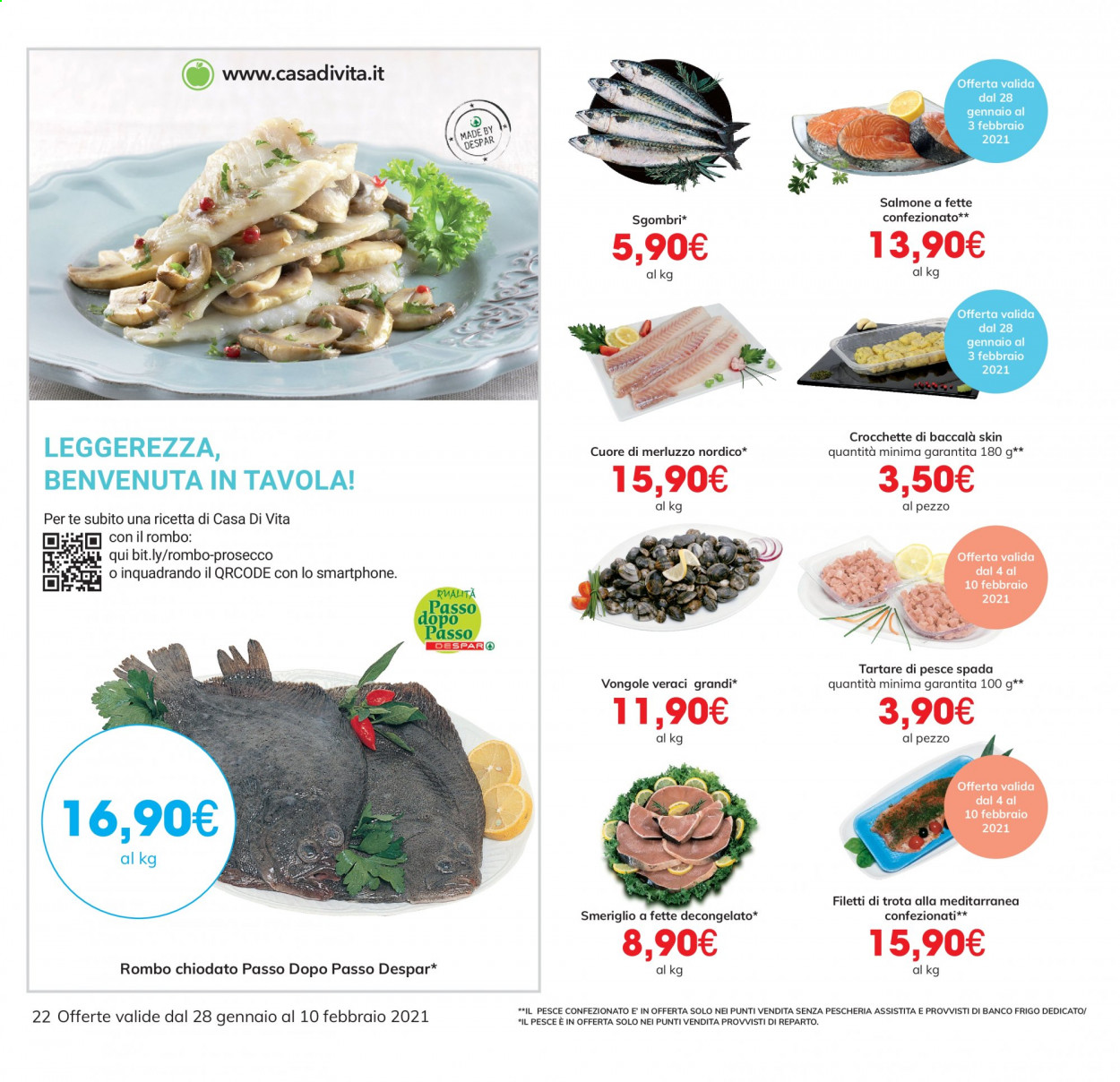 Volantino Eurospar - 28/1/2021 - 10/2/2021. Pagina 22