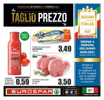 Volantino Eurospar - 28.1.2021 - 7.2.2021.
