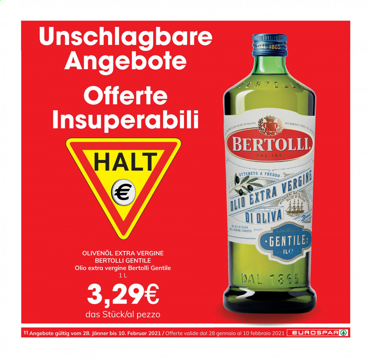 Volantino Eurospar - 28/1/2021 - 10/2/2021. Pagina 11
