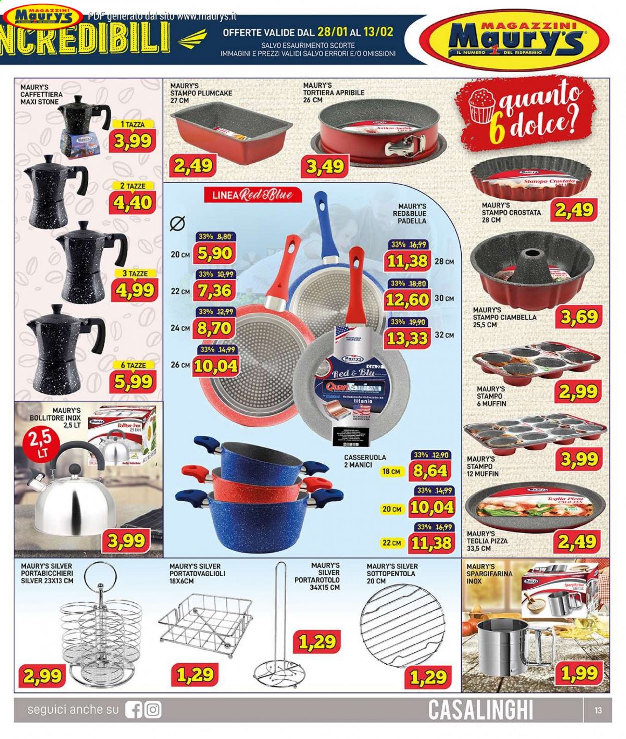 Volantino Maury's - 28/1/2021 - 13/2/2021. Pagina 13