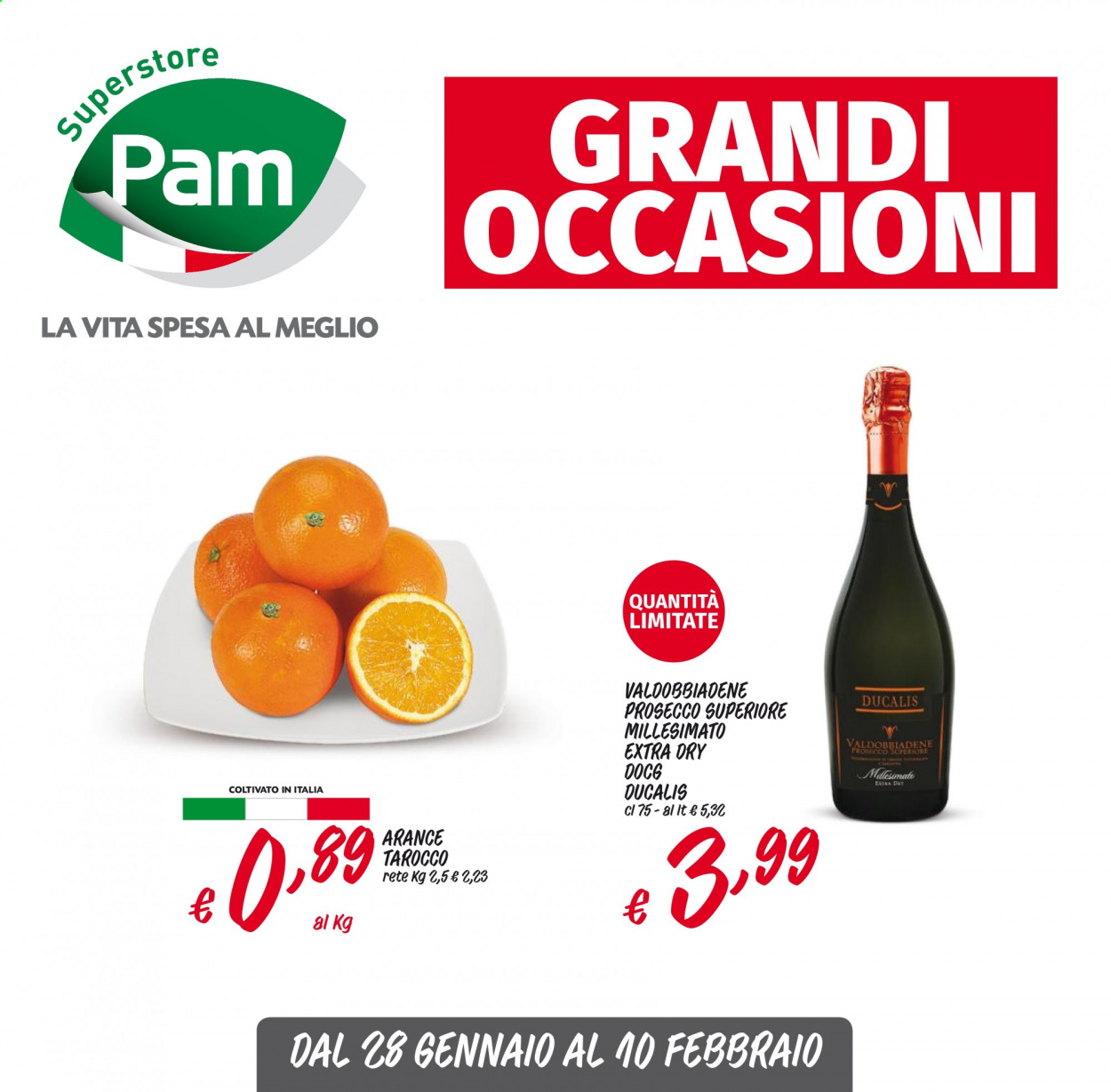 Volantino Pam Panorama - 28/1/2021 - 10/2/2021. Pagina 1