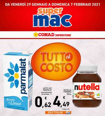 Volantino Conad - 29.1.2021 - 7.2.2021.