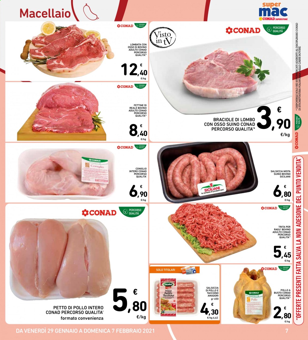 Volantino Conad - 29/1/2021 - 7/2/2021. Pagina 7