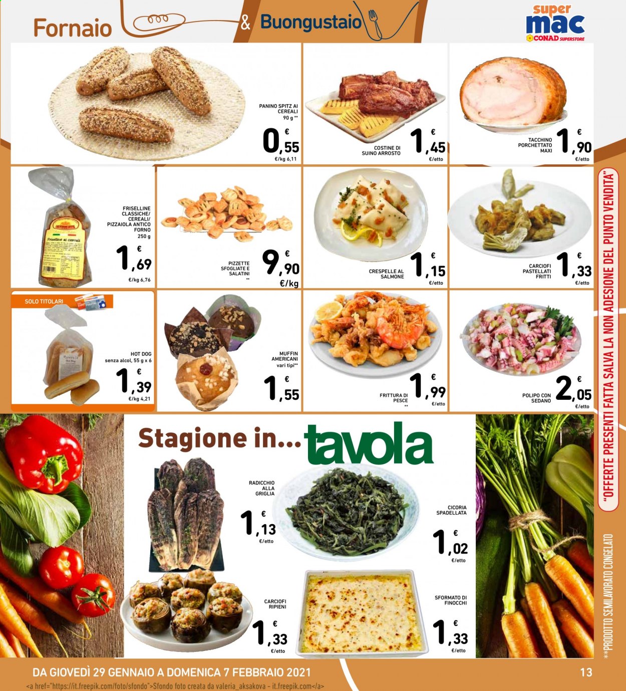 Volantino Conad - 29/1/2021 - 7/2/2021. Pagina 13