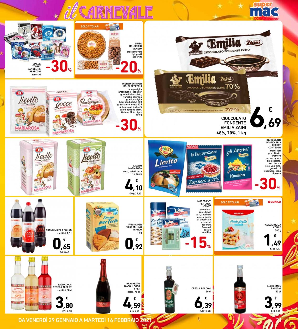 Volantino Conad - 29/1/2021 - 7/2/2021. Pagina 21