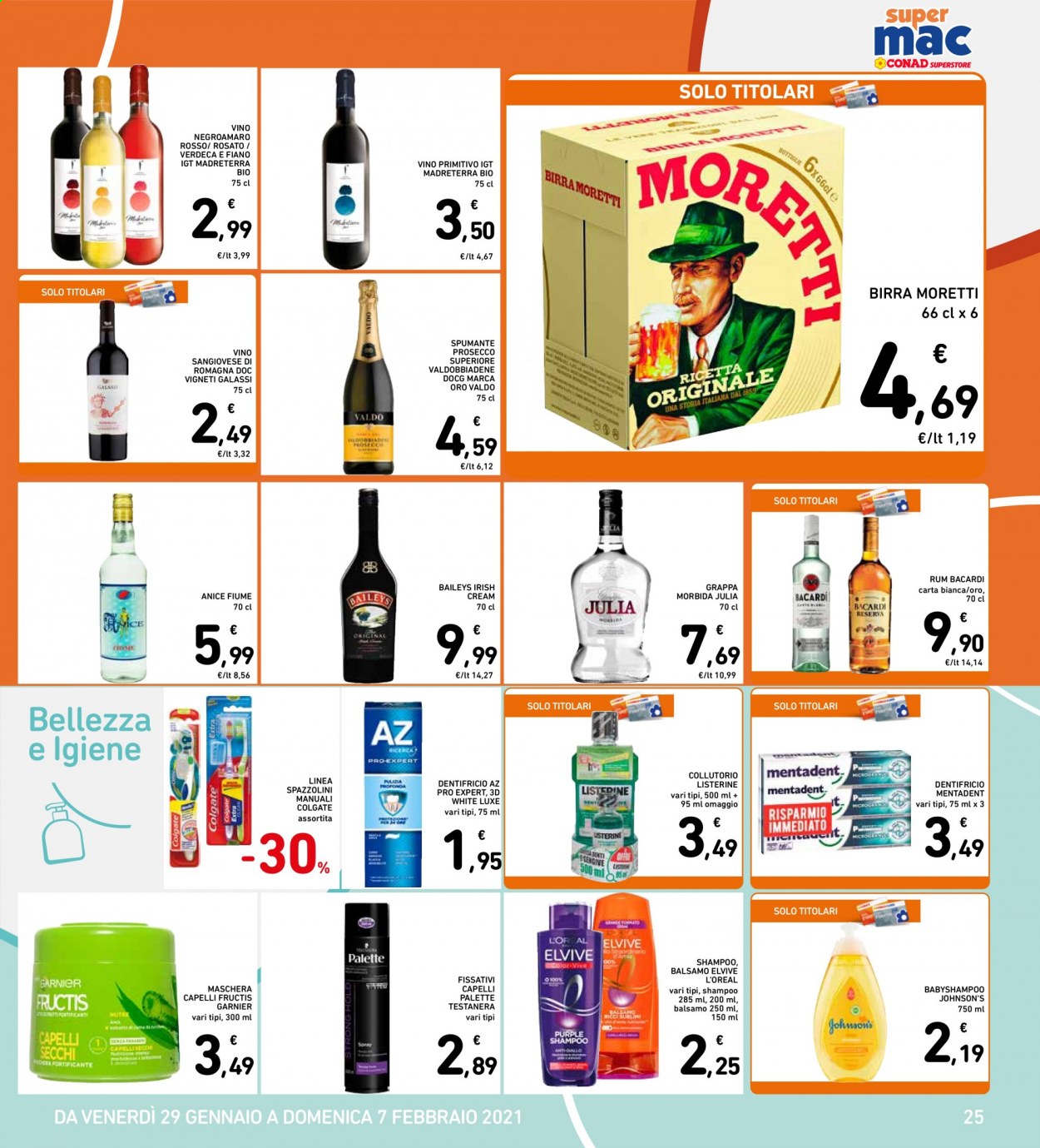 Volantino Conad - 29/1/2021 - 7/2/2021. Pagina 25