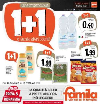 Volantino Famila - 28.1.2021 - 10.2.2021.