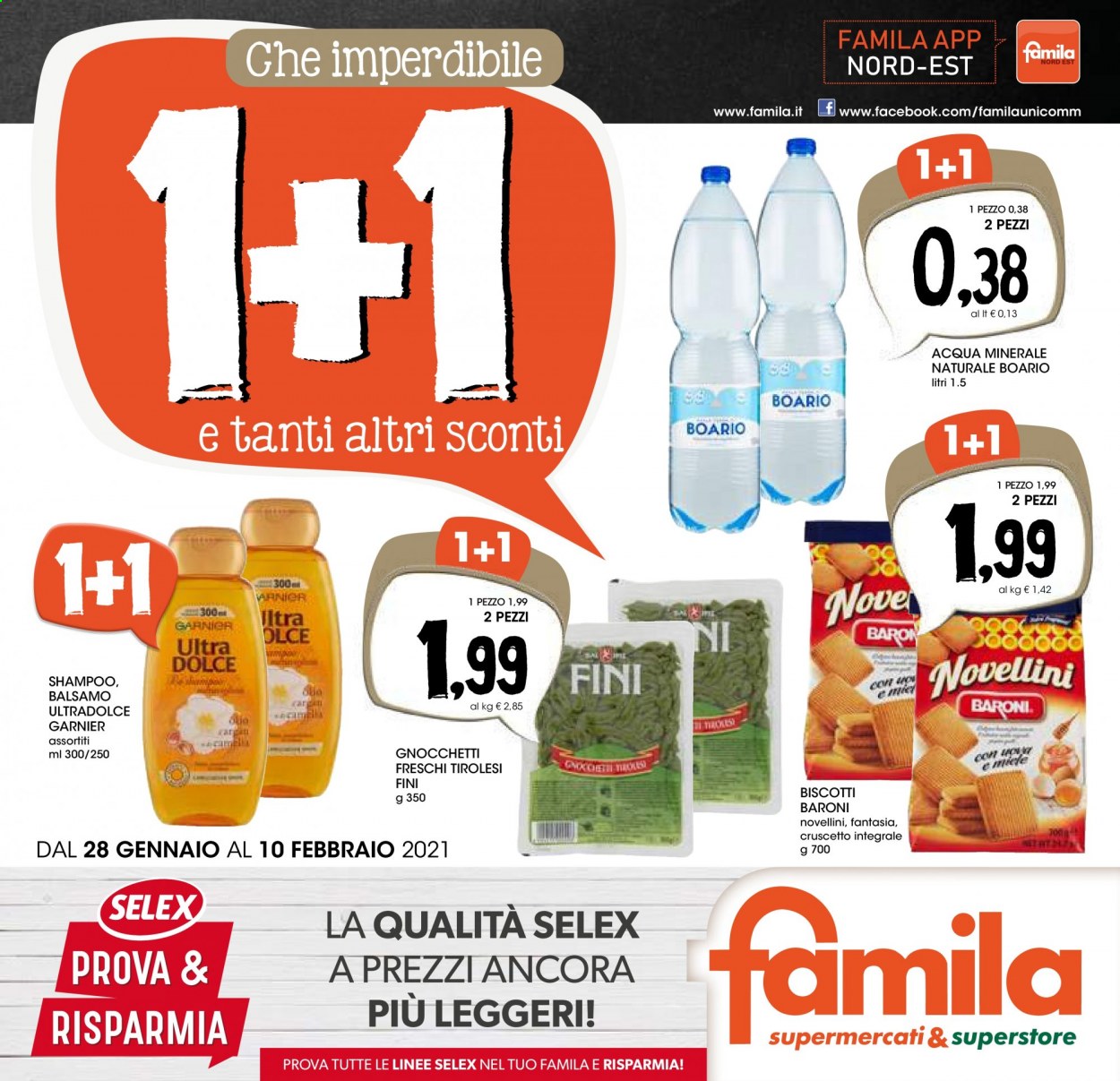 Volantino Famila - 28/1/2021 - 10/2/2021. Pagina 1