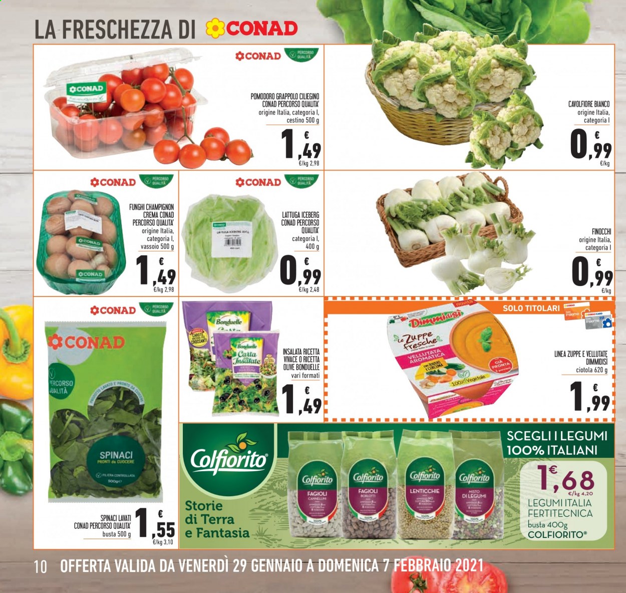Volantino Conad - 29/1/2021 - 7/2/2021. Pagina 10