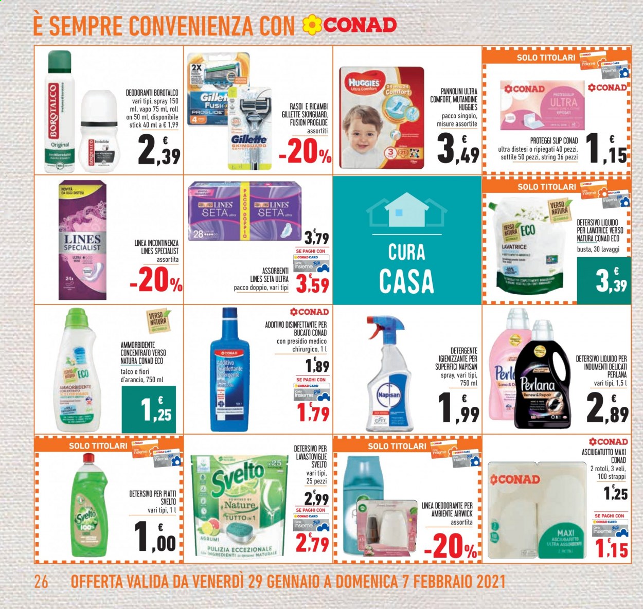 Volantino Conad - 29/1/2021 - 7/2/2021. Pagina 26