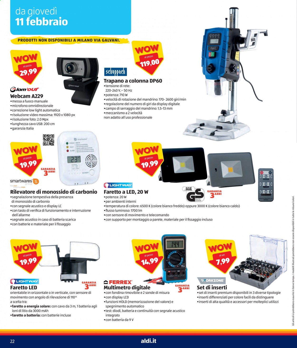 Volantino Aldi - 8/2/2021 - 14/2/2021. Pagina 22