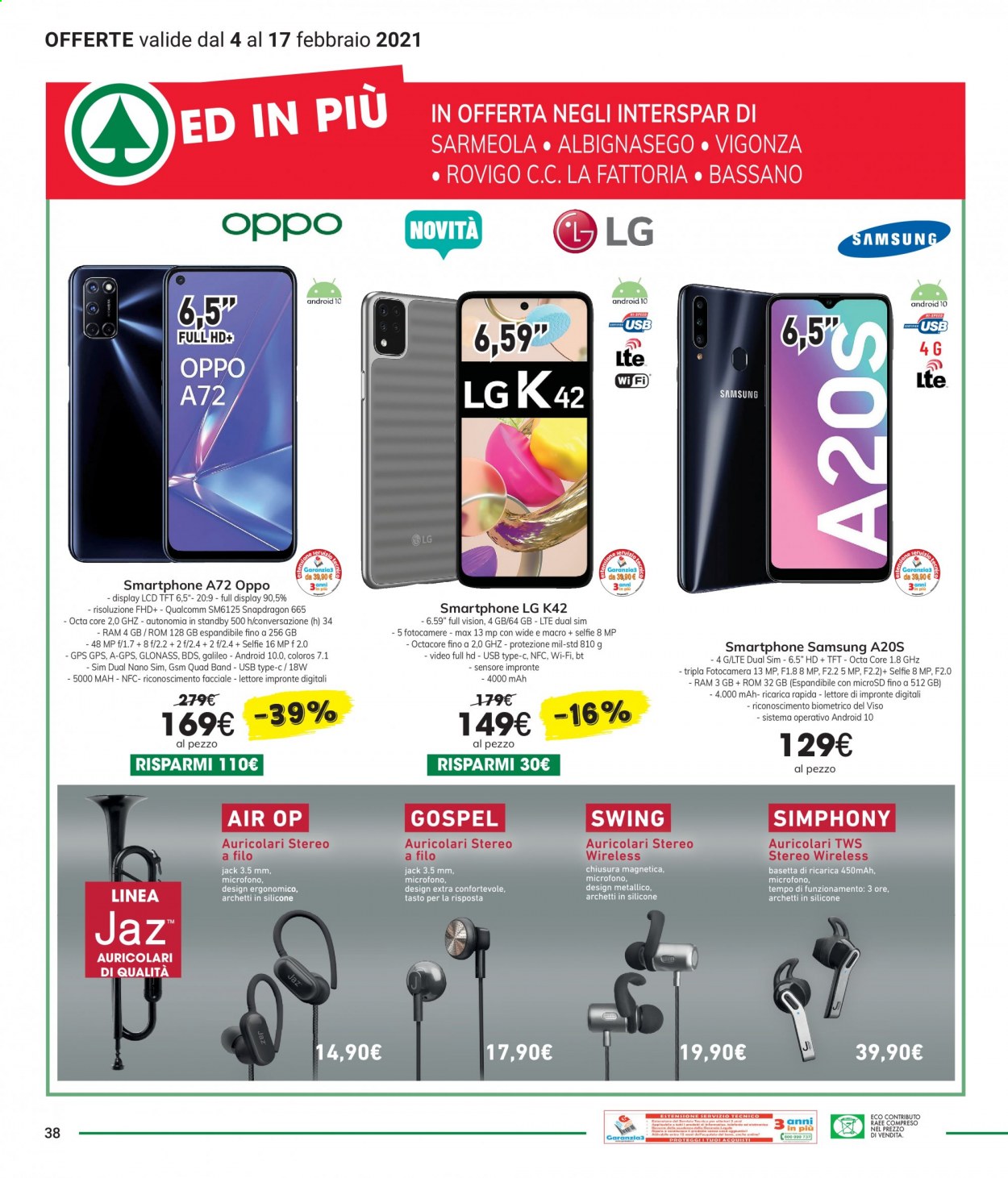 Volantino Interspar - 4/2/2021 - 17/2/2021. Pagina 38