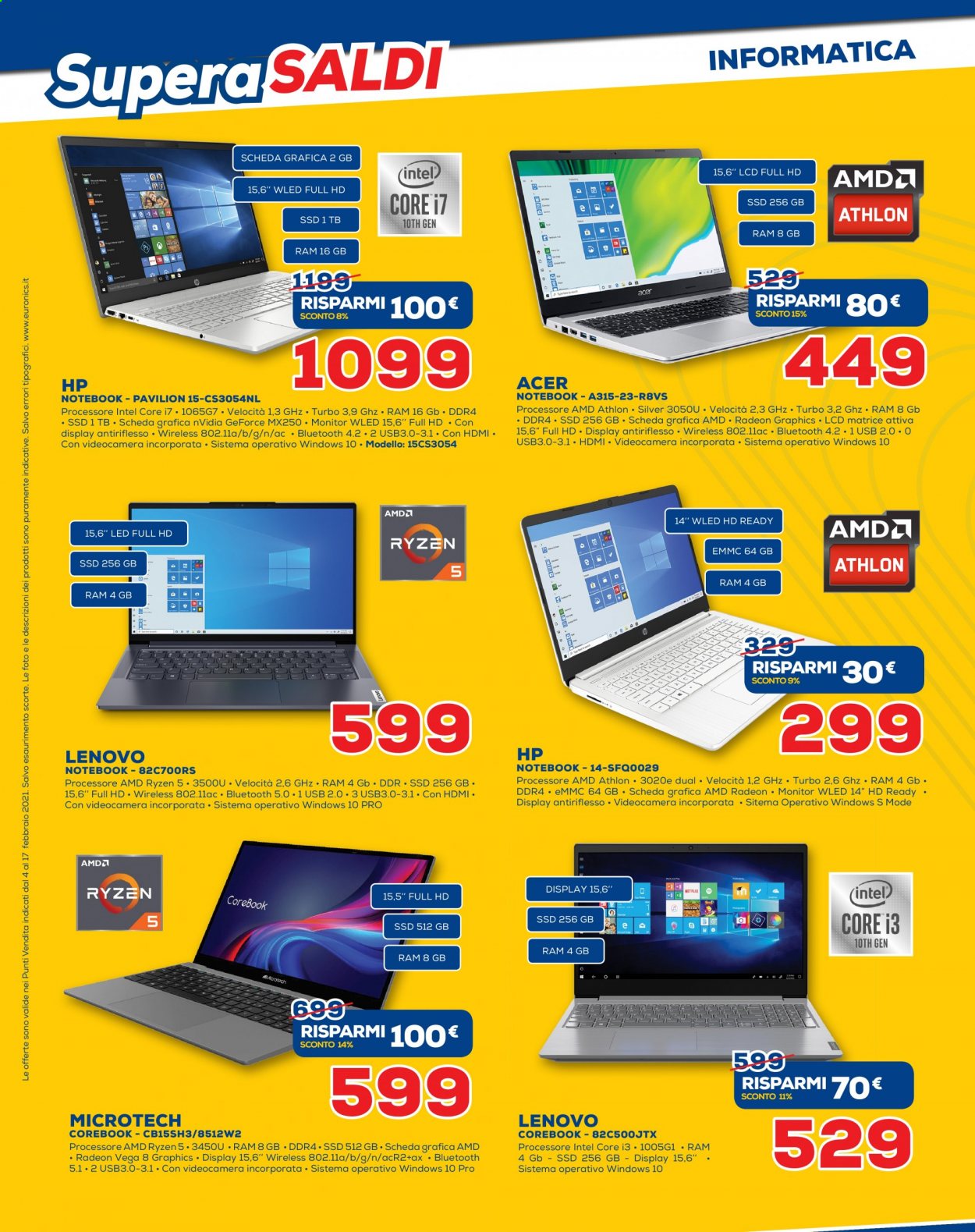 Volantino Euronics - 4/2/2021 - 17/2/2021. Pagina 6