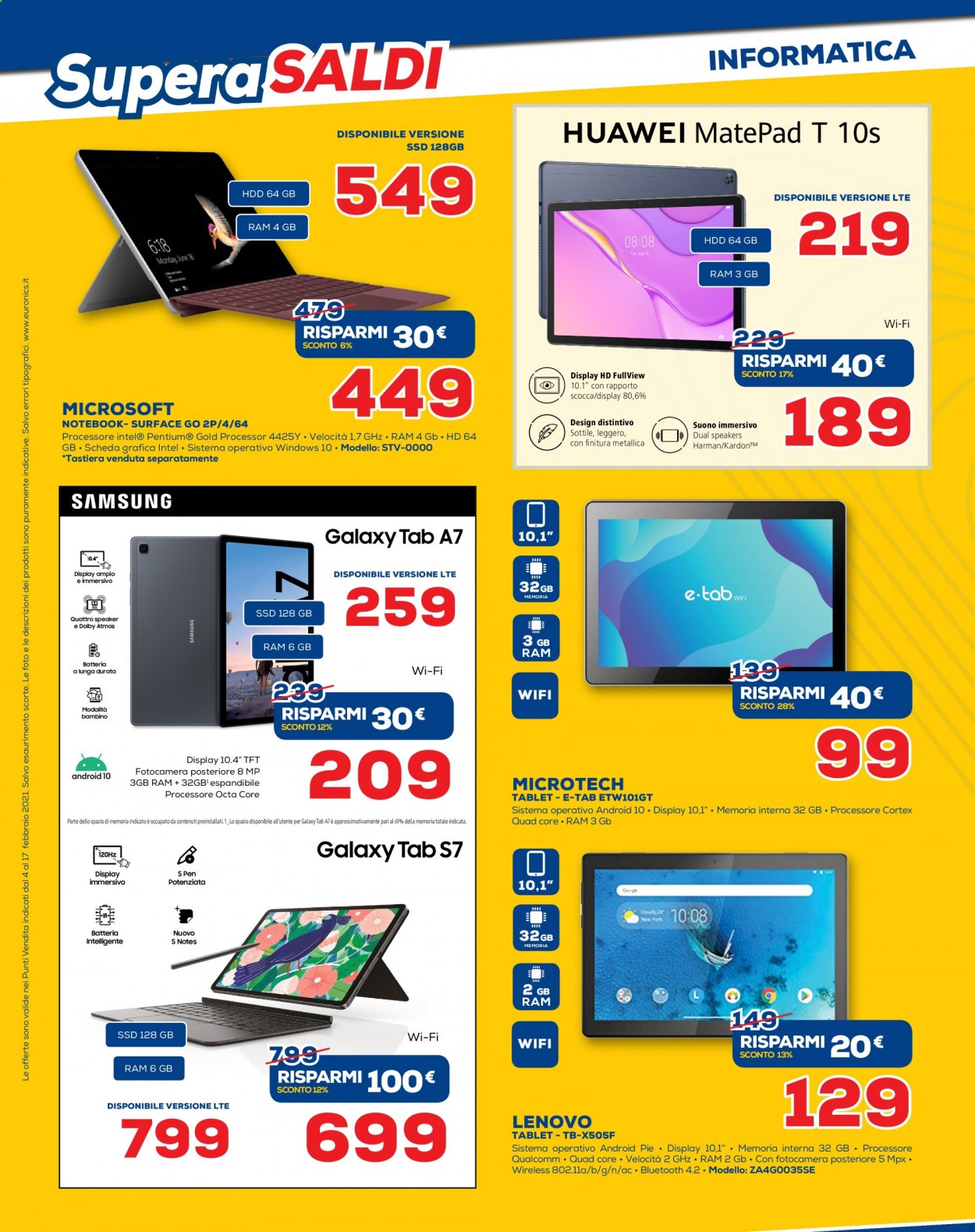 Volantino Euronics - 4/2/2021 - 17/2/2021. Pagina 8
