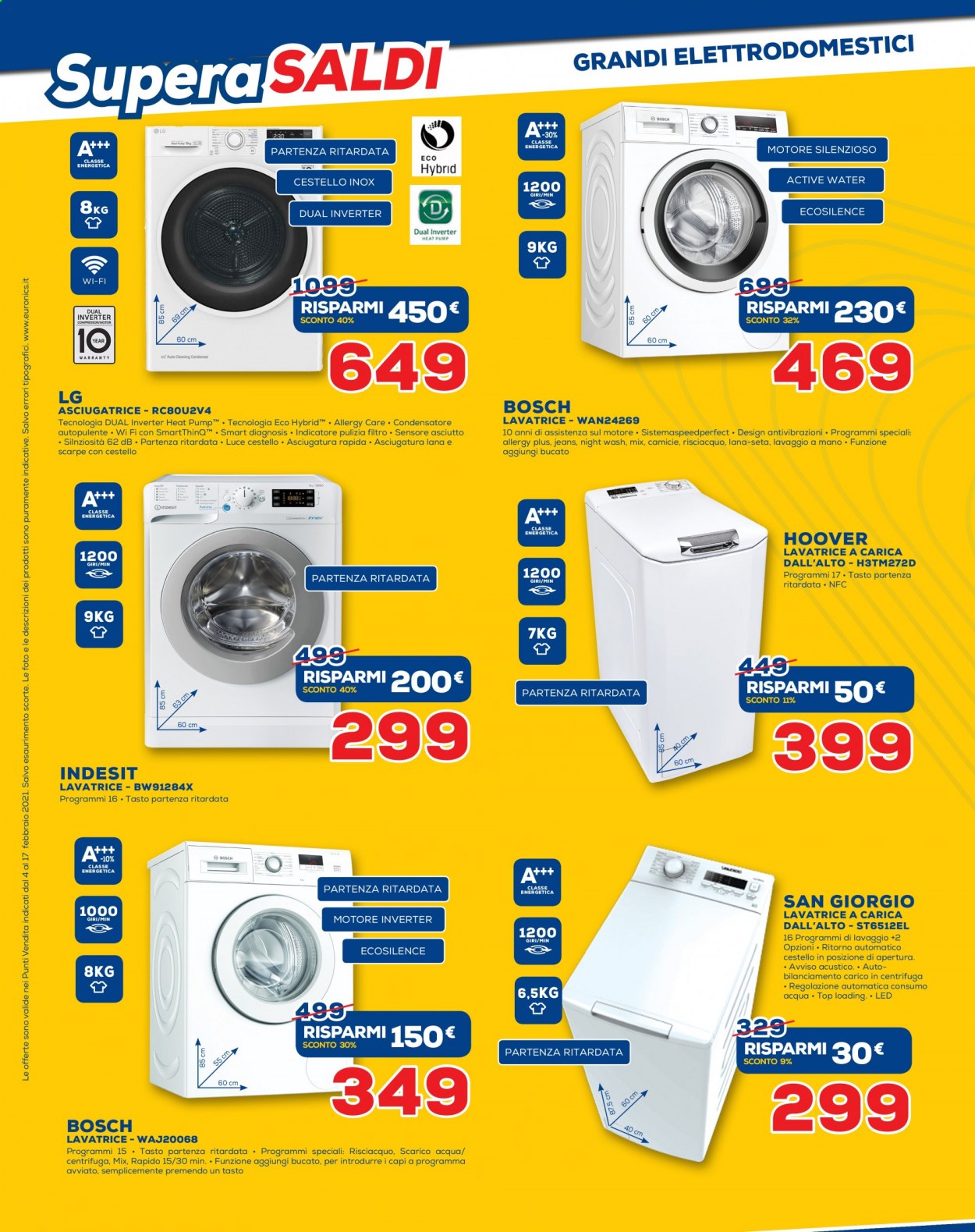 Volantino Euronics - 4/2/2021 - 17/2/2021. Pagina 18