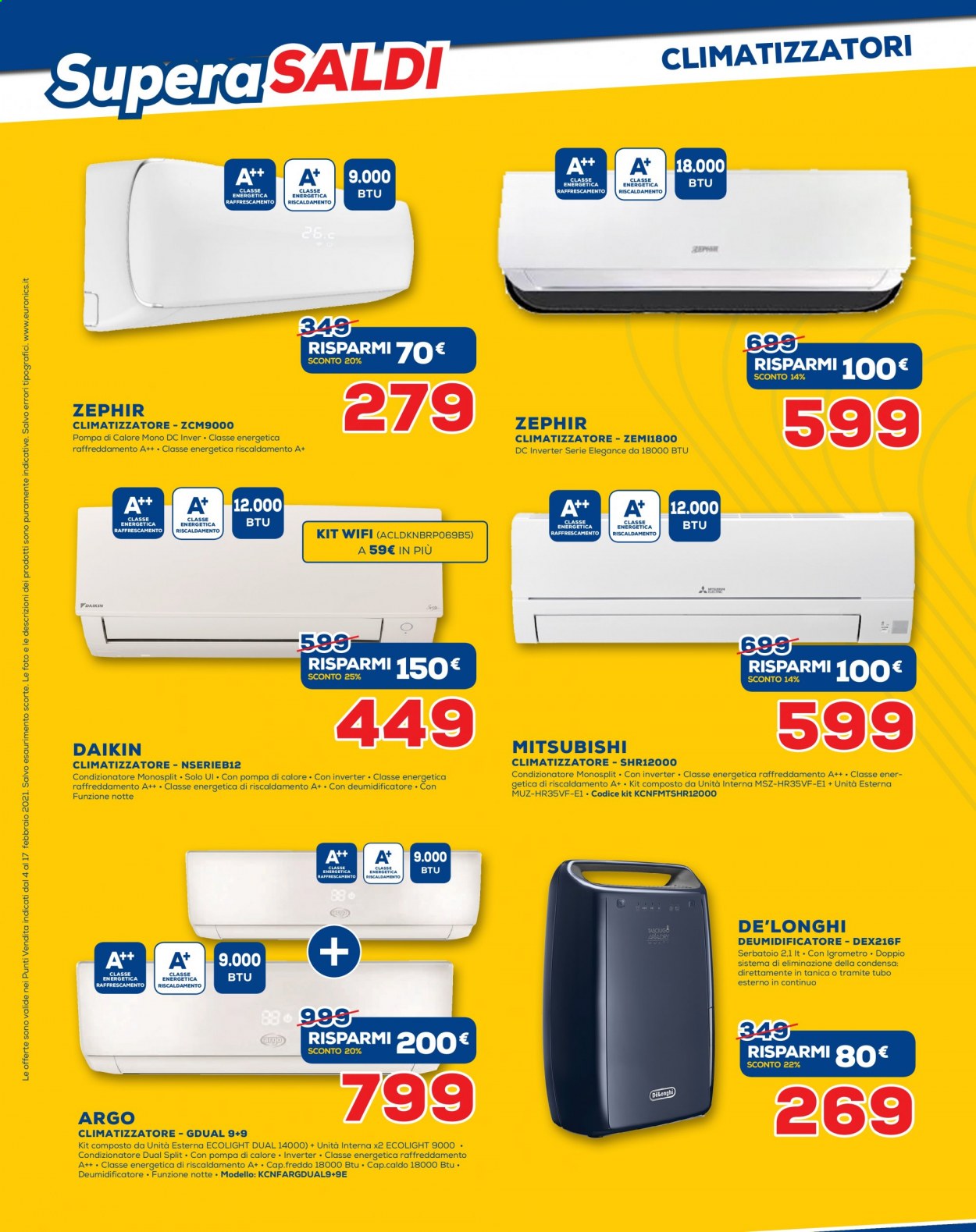 Volantino Euronics - 4/2/2021 - 17/2/2021. Pagina 21
