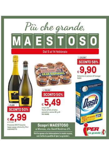 Volantino Iper, La grande i - 5.2.2021 - 14.2.2021.