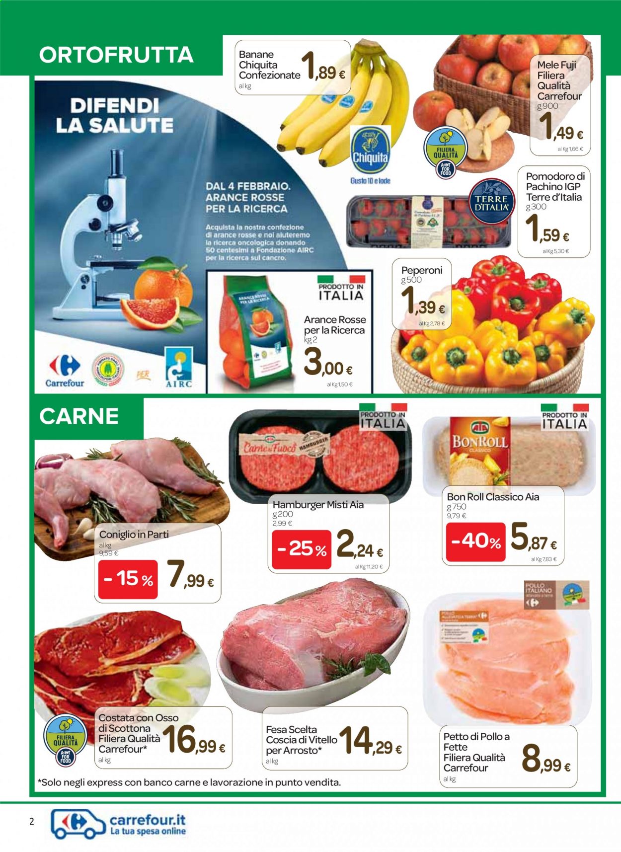 Volantino Carrefour - 4/2/2021 - 16/2/2021. Pagina 2