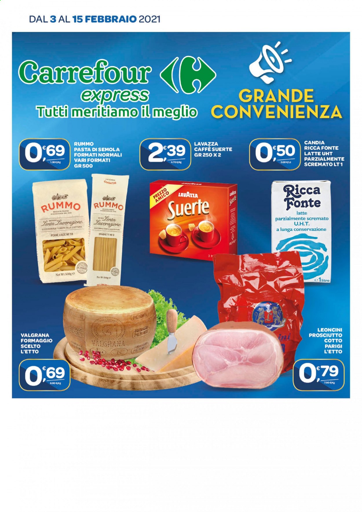 Leták Carrefour - 3.2.2021 - 15.2.2021. Strana 1