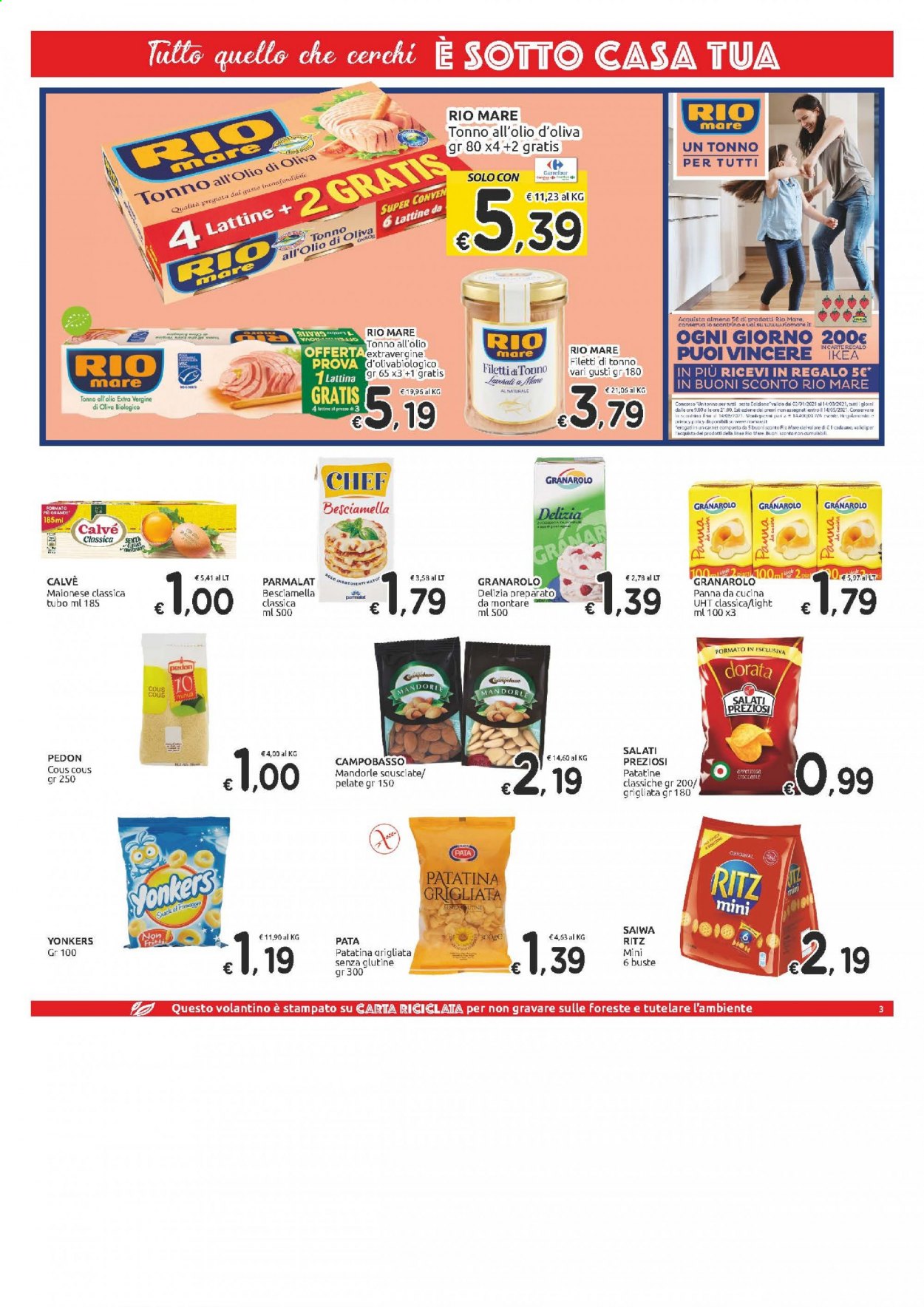 Volantino Carrefour - 27/1/2021 - 8/2/2021. Pagina 3