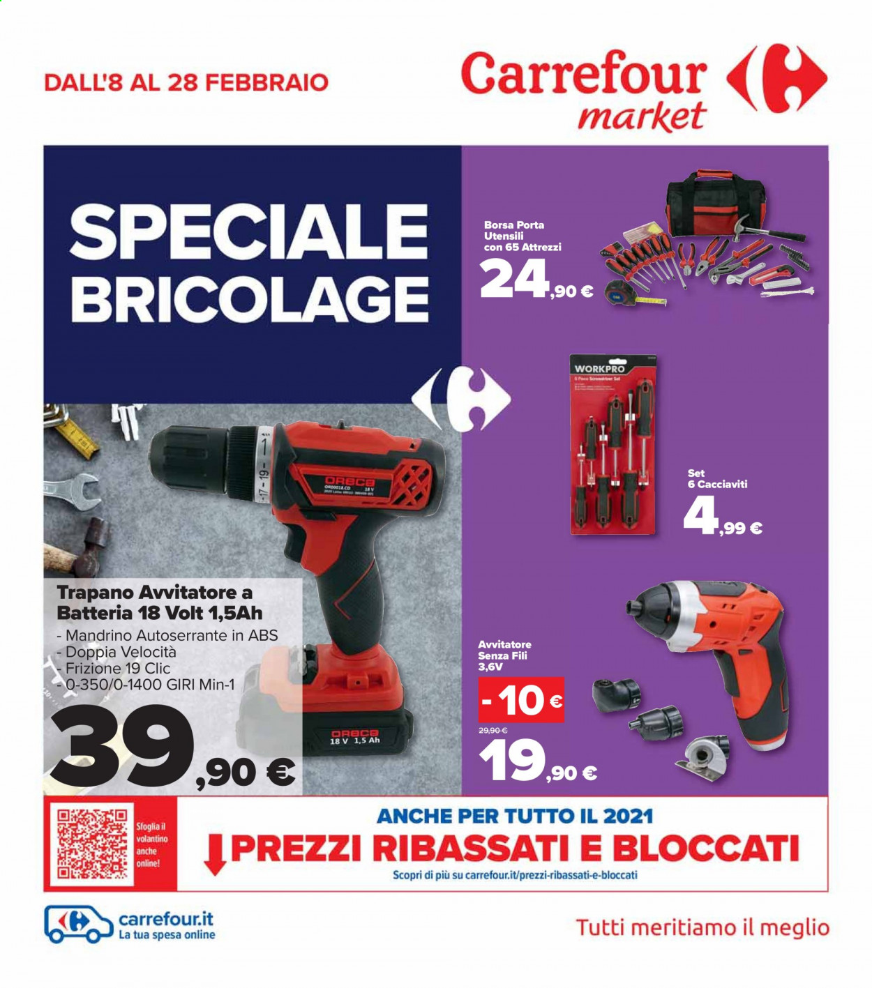 thumbnail - Volantino Carrefour - 8/2/2021 - 28/2/2021.