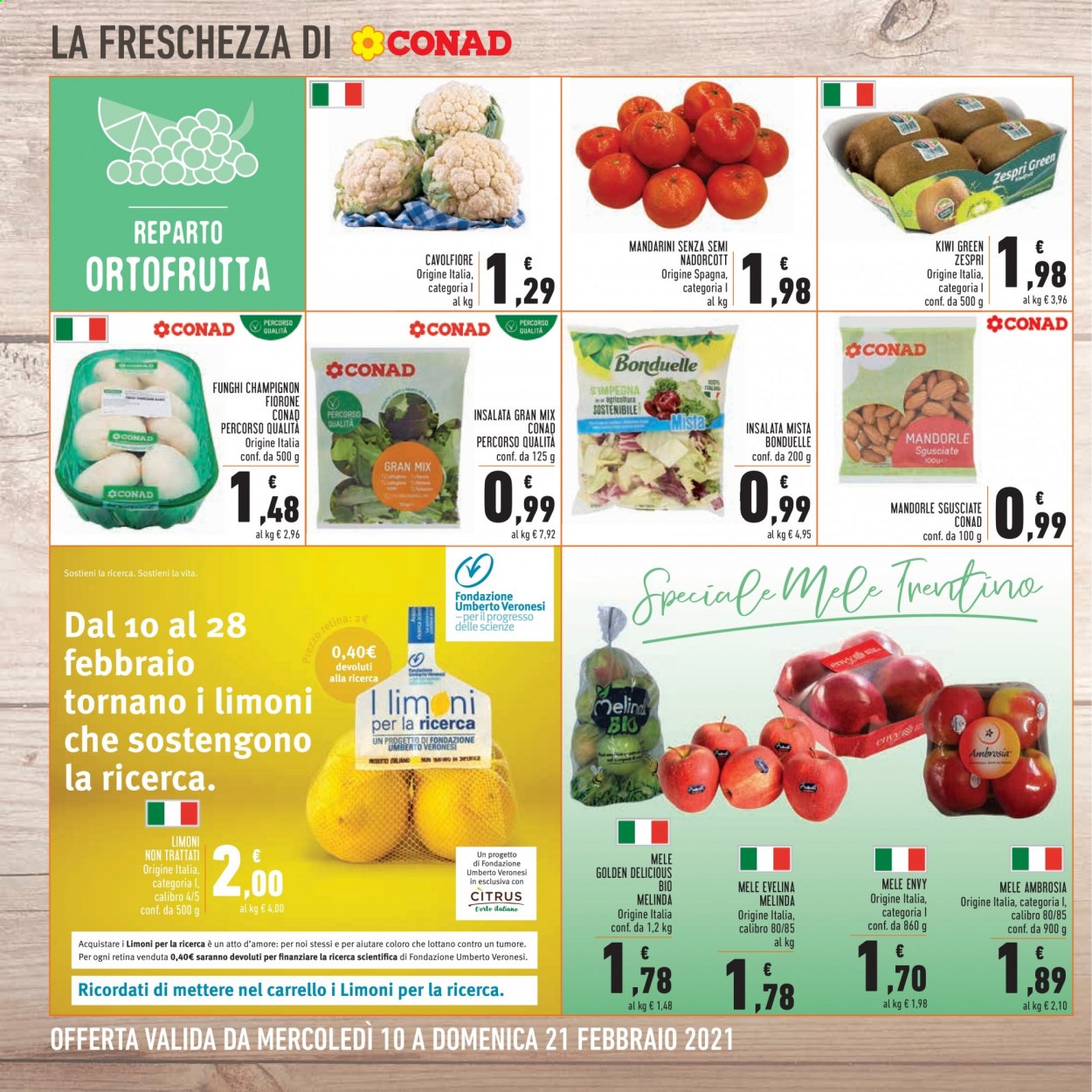 Volantino Conad - 10/2/2021 - 21/2/2021. Pagina 10