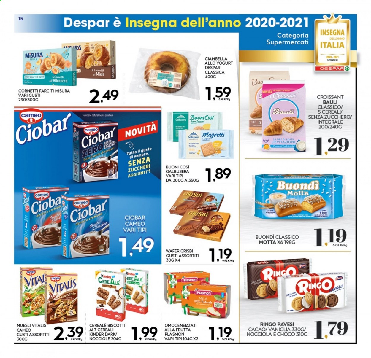 Volantino Eurospar - 8/2/2021 - 17/2/2021. Pagina 15
