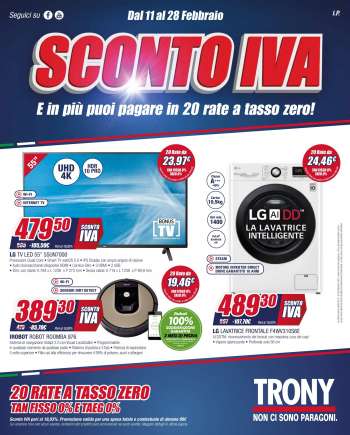 Volantino Trony - 11.2.2021 - 28.2.2021.